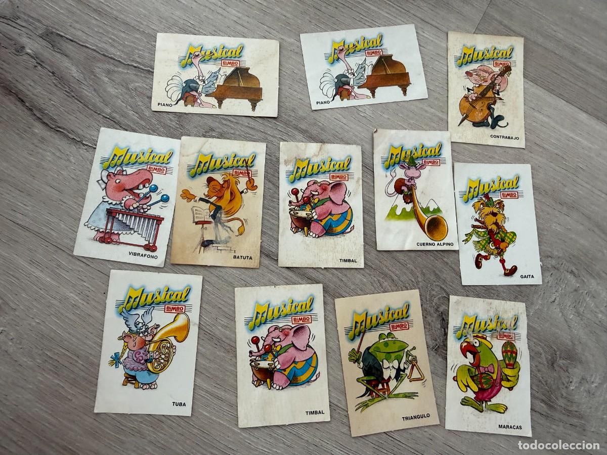 Coleccionismo cromos antiguos: 12 cromos Musical de Bimbo - colecci&oacute;n avanzada