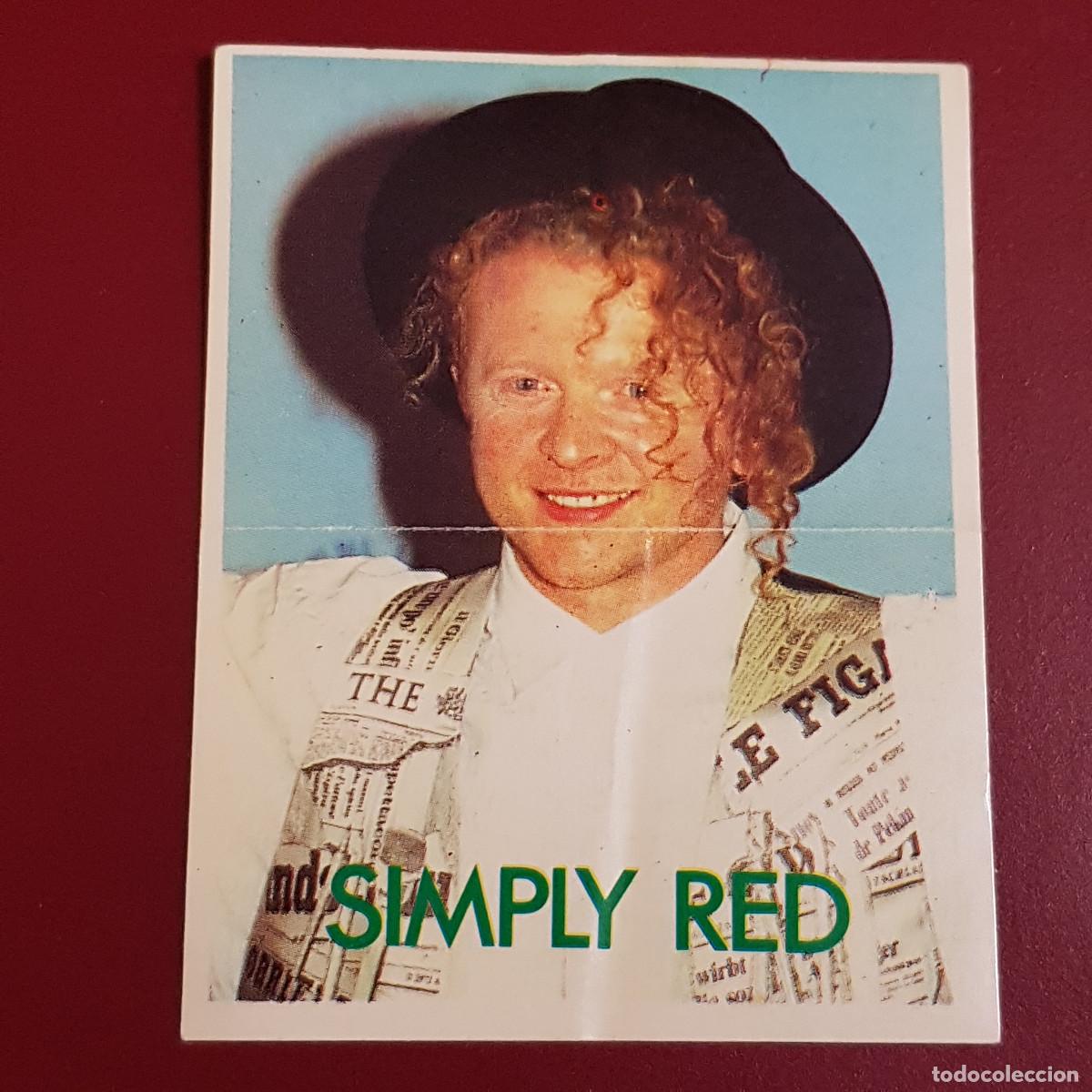 Coleccionismo cromos antiguos: MATUTANO - SONRIC S - SIMPLY RED - NUNCA PEGADO