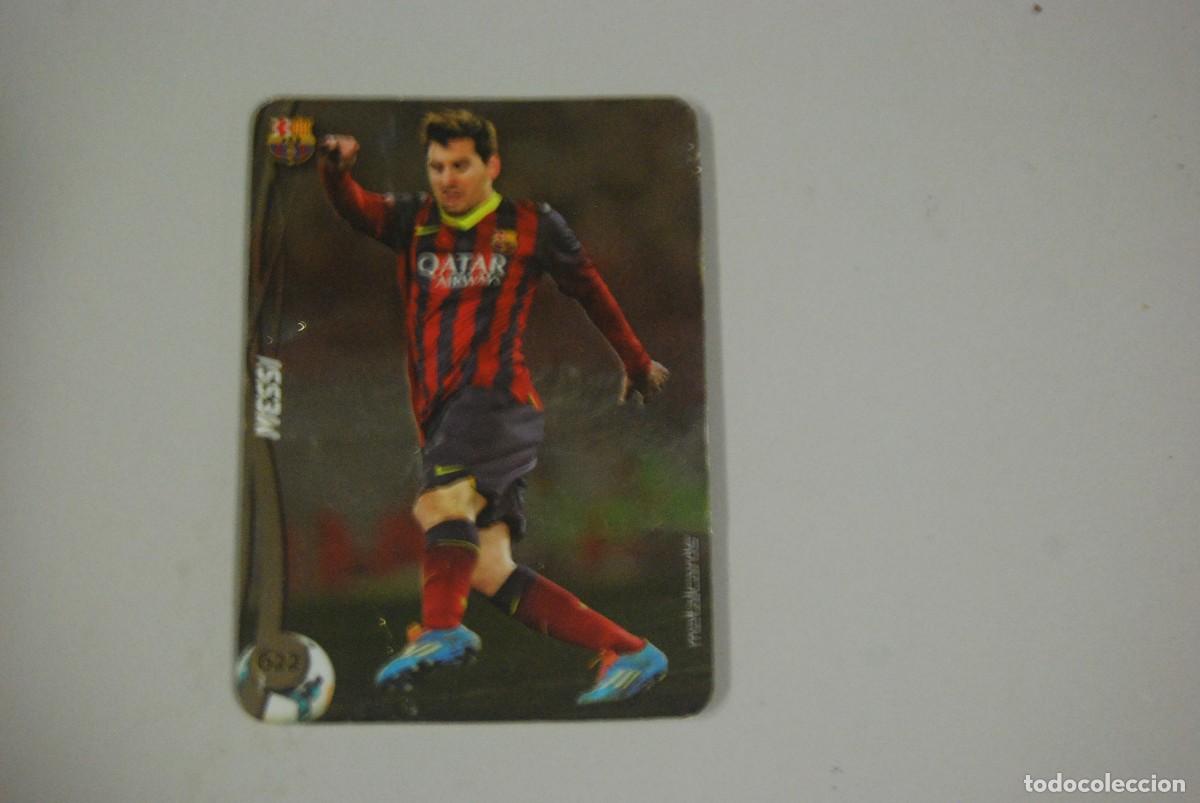 Coleccionismo cromos antiguos: MESSI N&ordm; 622 LAS FICHAS DE LA LIGA 2015 MUNDICROMO (VER FOTOS)