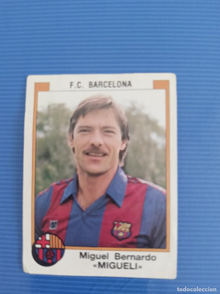 Coleccionismo cromos antiguos: Cromo Futbol 88 de Panini N. 49 Migueli de Barcelona