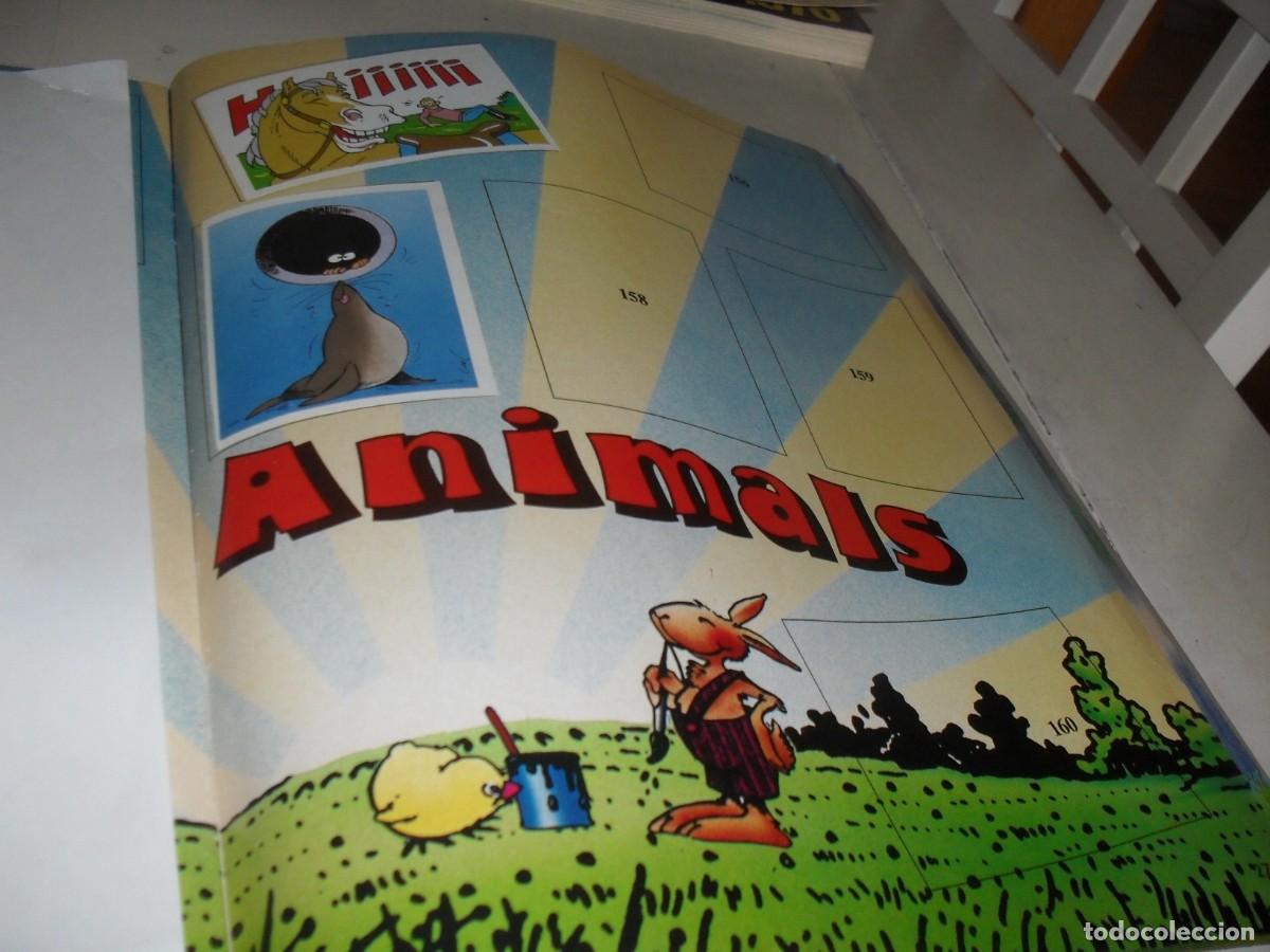 Collezionismo Figurine antiche: LAMINA 27-28,CON 2 CROMOS,(LEASE)DEL ALBUM STICKER COLLECTION FLU-1,AUGE S.A.1990