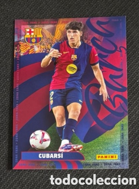 Coleccionismo cromos antiguos: Cubarsi Panini Club FC Barcelona