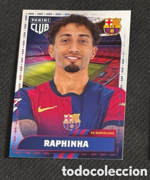 Coleccionismo cromos antiguos: Raphinha Panini Club FC Barcelona