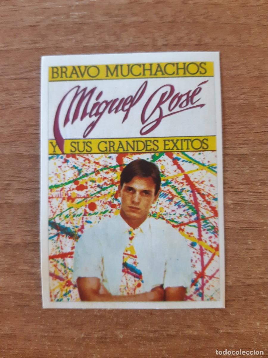 Coleccionismo cromos antiguos: N&deg;120 MIGUEL BOS&Eacute; ADHESIVO SHOW DE ESTRELLAS ED. MAGA 1982. NUNCA PEGADO, SIN PEGAR