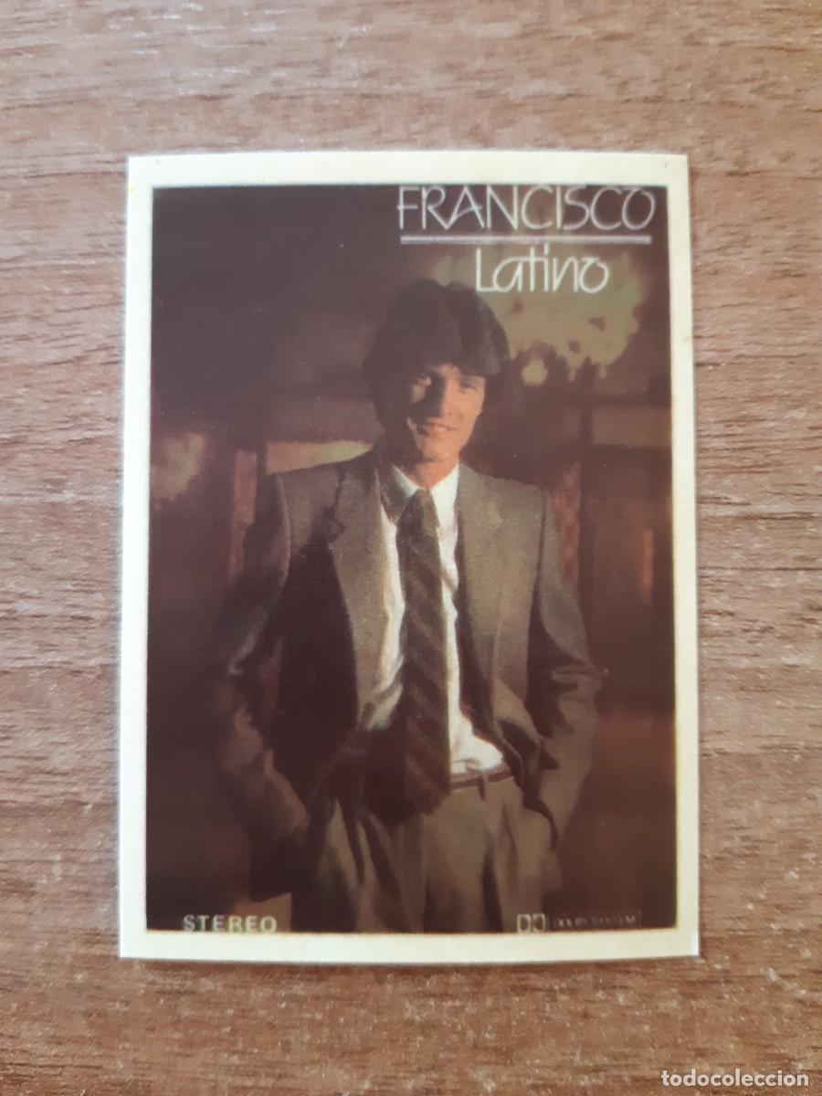 Coleccionismo cromos antiguos: N&deg;90 FRANCISCO LATINO ADHESIVO SHOW DE ESTRELLAS ED. MAGA 1982. NUNCA PEGADO, SIN PEGAR