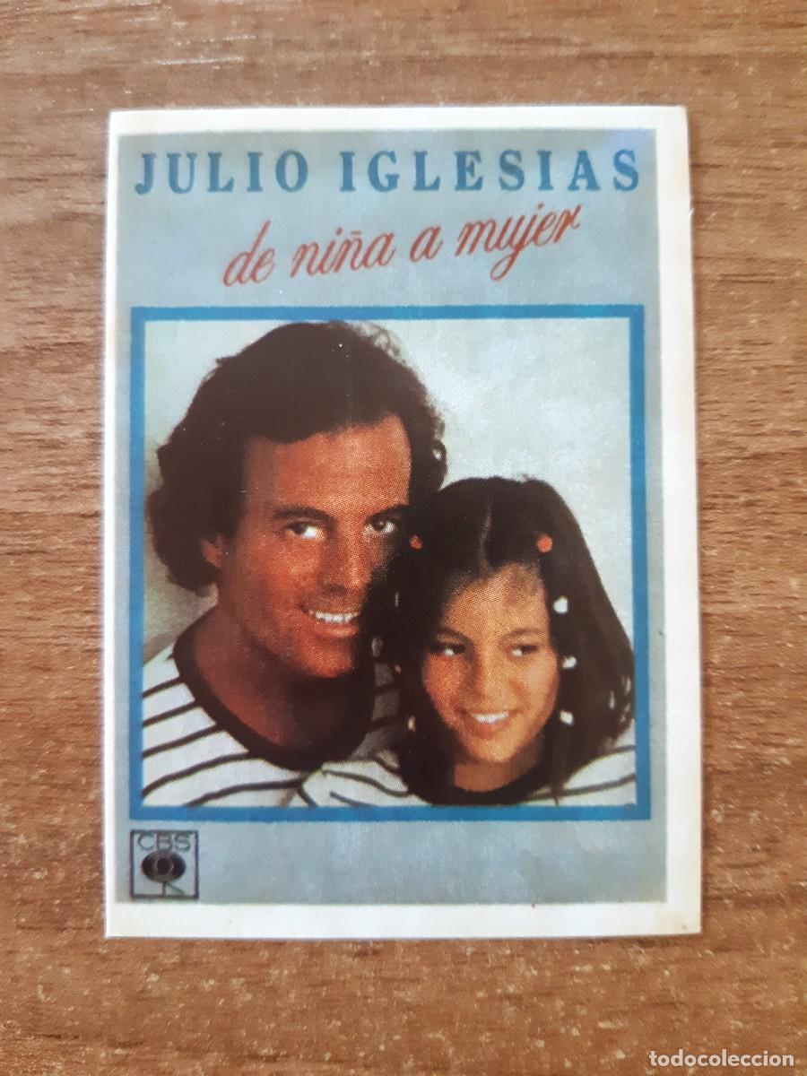 Coleccionismo cromos antiguos: N&deg;88 JULIO IGLESIAS DE NI&Ntilde;A A MUJER ADHESIVO SHOW DE ESTRELLAS ED. MAGA 1982.NUNCA PEGADO, SIN PEGAR