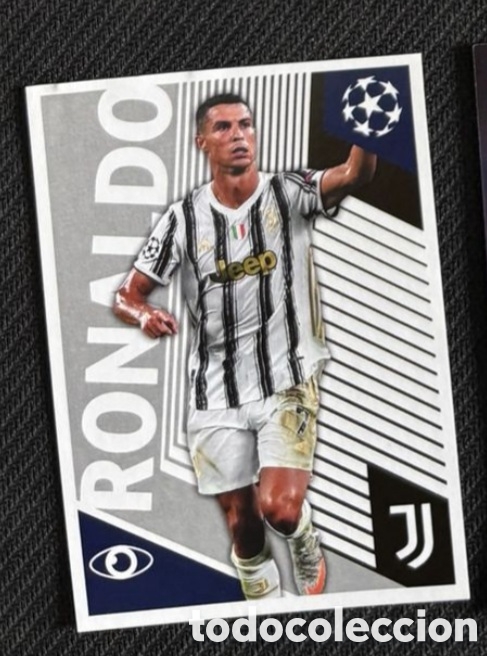 Coleccionismo cromos antiguos: Cristiano Ronaldo CR7 JUVENTUS UEFA Champions League 2020-2021