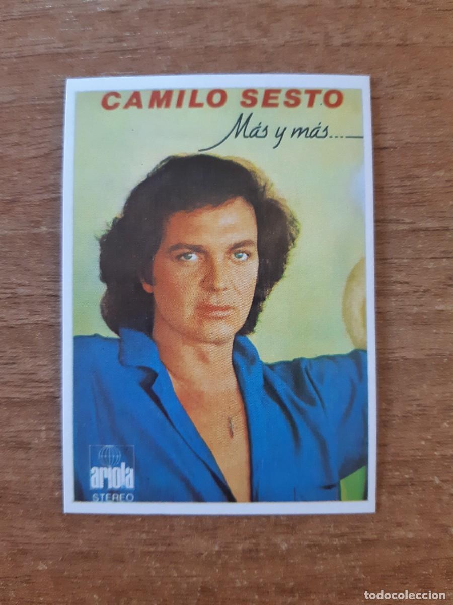 Coleccionismo cromos antiguos: N&deg;83 CAMILO SESTO MAS Y MAS SHOW DE ESTRELLAS ED. MAGA 1982. NUNCA PEGADO, SIN PEGAR