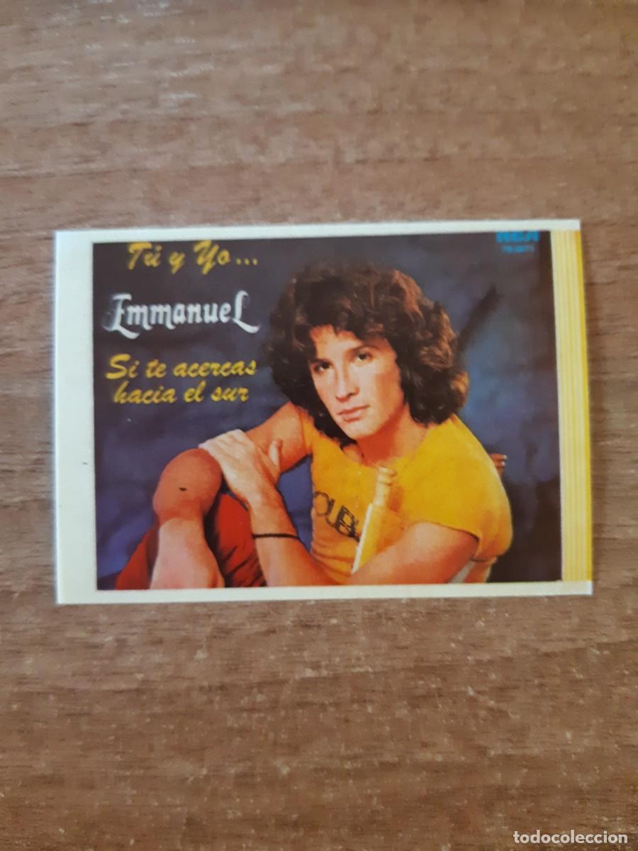 Coleccionismo cromos antiguos: N&deg;79 EMMANUEL T&Uacute; Y YO ADHESIVO SHOW DE ESTRELLAS ED. MAGA 1982. NUNCA PEGADO, SIN PEGAR