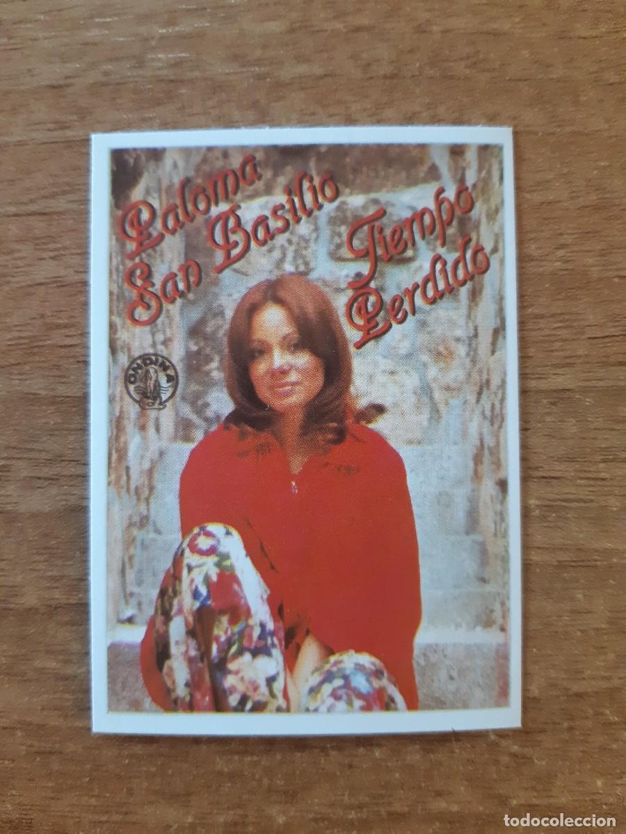 Coleccionismo cromos antiguos: N&deg;77 PALOMA SAN BASILIO TIEMPO PERDIDO SHOW DE ESTRELLAS ED. MAGA 1982. NUNCA PEGADO, SIN PEGAR