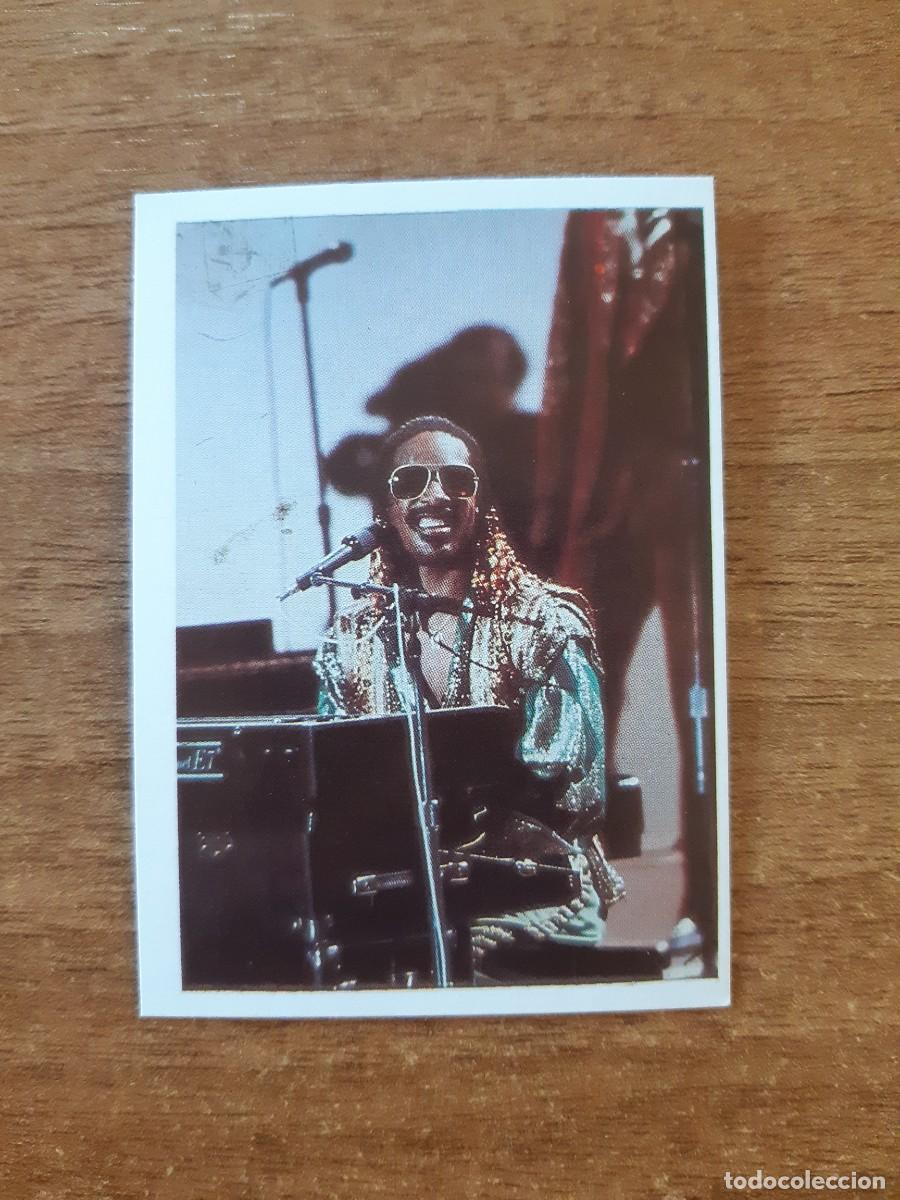 Coleccionismo cromos antiguos: N&deg;73 STEVIE WONDER SHOW DE ESTRELLAS ED. MAGA 1982. NUNCA PEGADO, SIN PEGAR