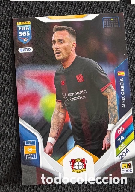 Coleccionismo cromos antiguos: BLE 10 Aleix Garcia Leverkusen Adrenalyn FIFA 365 2024