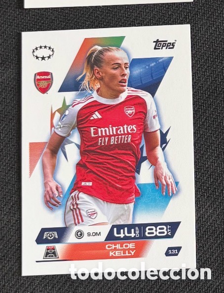 Coleccionismo cromos antiguos: 131 Chloe Kelly Arsenal Colecci&oacute;n match attax TOPPS 2025 2026