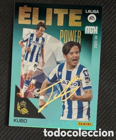 Coleccionismo cromos antiguos: Kubo ELITE POWER REAL SOCIEDAD MGK MEGACRACKS 2023 2024