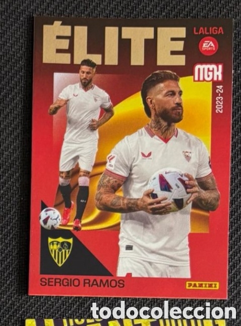 Coleccionismo cromos antiguos: Sergio Ramos ELITE MGK MEGACRACKS SEVILLA 2023 2024
