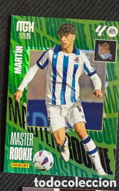 Coleccionismo cromos antiguos: Mart&iacute;n Real Sociedad mgk megacracks 2024 2025