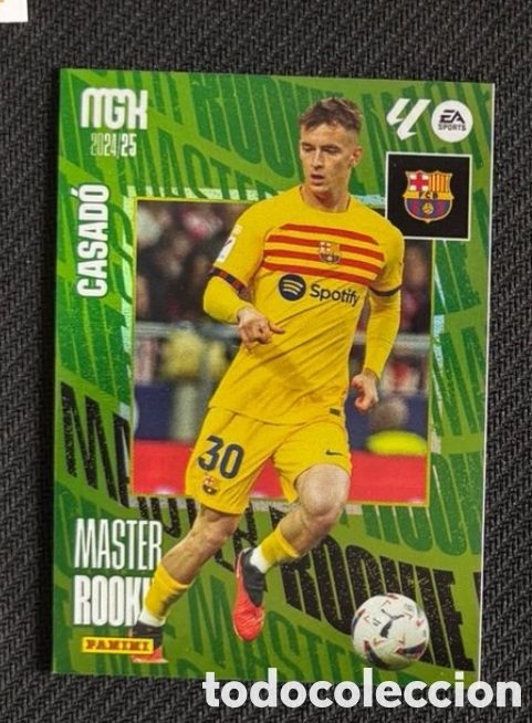 Coleccionismo cromos antiguos: Casado FC BARCELONA MASTER ROOKIE MGK MEGACRACKS 2024 2025