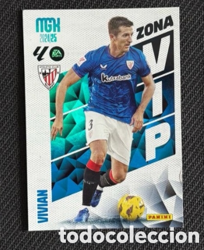 Coleccionismo cromos antiguos: Viv&iacute;an Athletic club Zona VIP MGK MEGACRACK 2024 2025