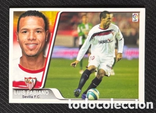 Coleccionismo cromos antiguos: 53 LUIS FABIANO SEVILLA CAMPEONATO DE LIGA EDICIONES ESTADIO 2007 2008