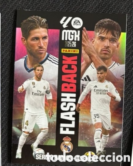 Coleccionismo cromos antiguos: Flashback Real Madrid mgk megacracks 2025 2026
