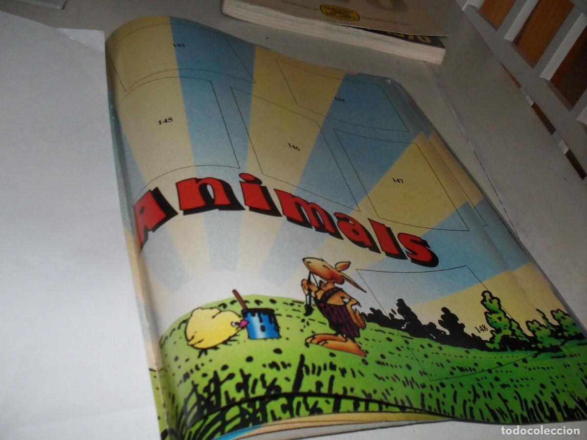 Coleccionismo cromos antiguos: LAMINA 25-26,CON 1 CROMO,(LEASE)DEL ALBUM STICKER COLLECTION FLU-1,AUGE S.A.1990
