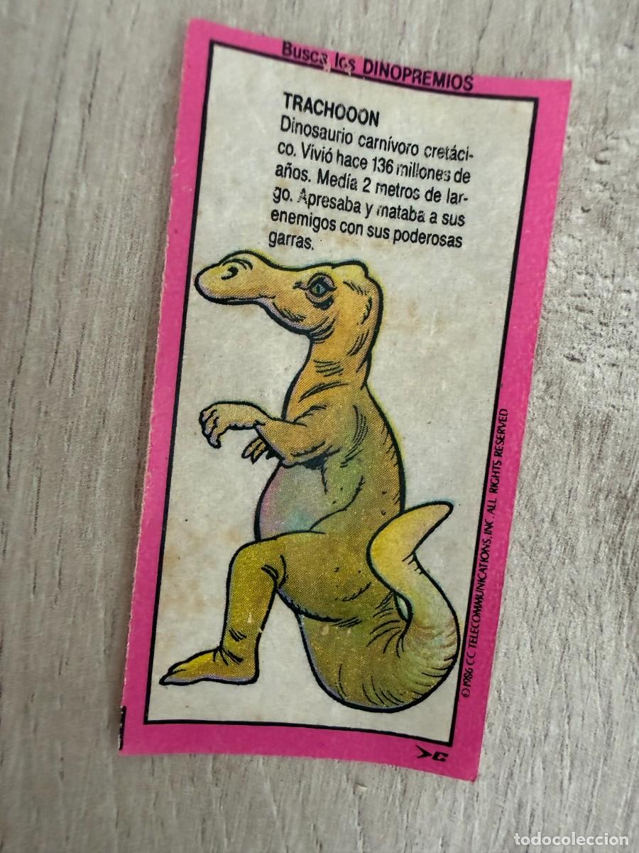 Coleccionismo cromos antiguos: Cromo chicle Dinosaurios Dinosaucers - Dinopremios - Dunkin