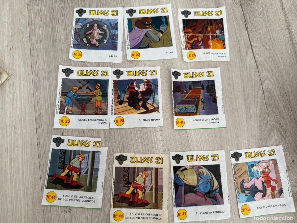 Coleccionismo cromos antiguos: 10 cromos chicle Dunkin - Ulises 31 - General de Confiter&iacute;a