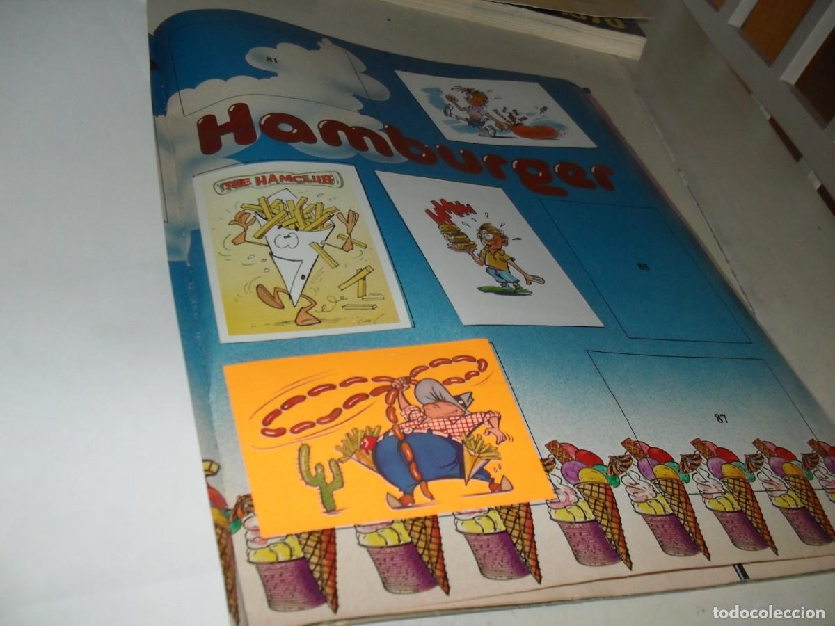 Coleccionismo cromos antiguos: LAMINA 15-16,CON 8 CROMOS,(LEASE)DEL ALBUM STICKER COLLECTION FLU-1,AUGE S.A.1990