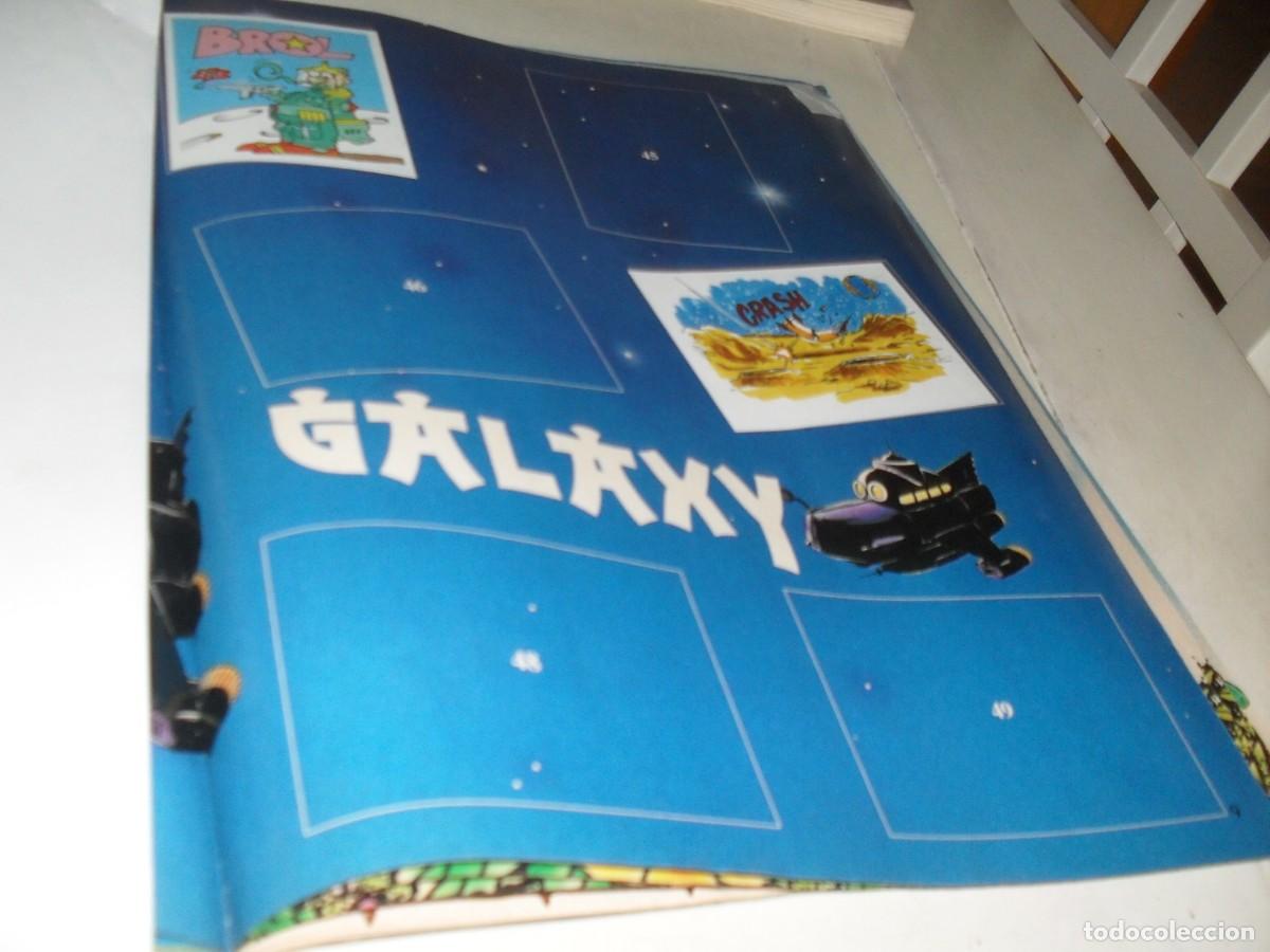 Coleccionismo cromos antiguos: LAMINA 9-10,CON 5 CROMOS,(LEASE)DEL ALBUM STICKER COLLECTION FLU-1,AUGE S.A.1990