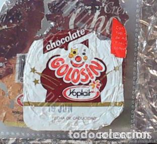 Coleccionismo cromos antiguos: TAPA TAPAS DANONE YOGURTH YOGUR YOGURES TAPADERAS YOPLAIT GOLOSIN CHOCOLATE