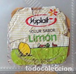 Coleccionismo cromos antiguos: TAPA TAPAS DANONE YOGURTH YOGUR YOGURES TAPADERAS YOPLAIT LIMON