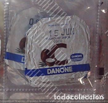 Coleccionismo cromos antiguos: TAPA TAPAS DANONE YOGURTH YOGUR YOGURES TAPADERAS COCO