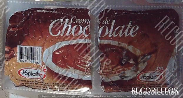 Collectable Antique Stickers: TAPA TAPAS DANONE YOGURTH YOGUR YOGURES TAPADERAS NATILLAS CHOCOLATE YOPLAIT