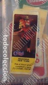 Collectable Antique Stickers: CROMO CHICLE CHABEL MADONNA NEW YORK