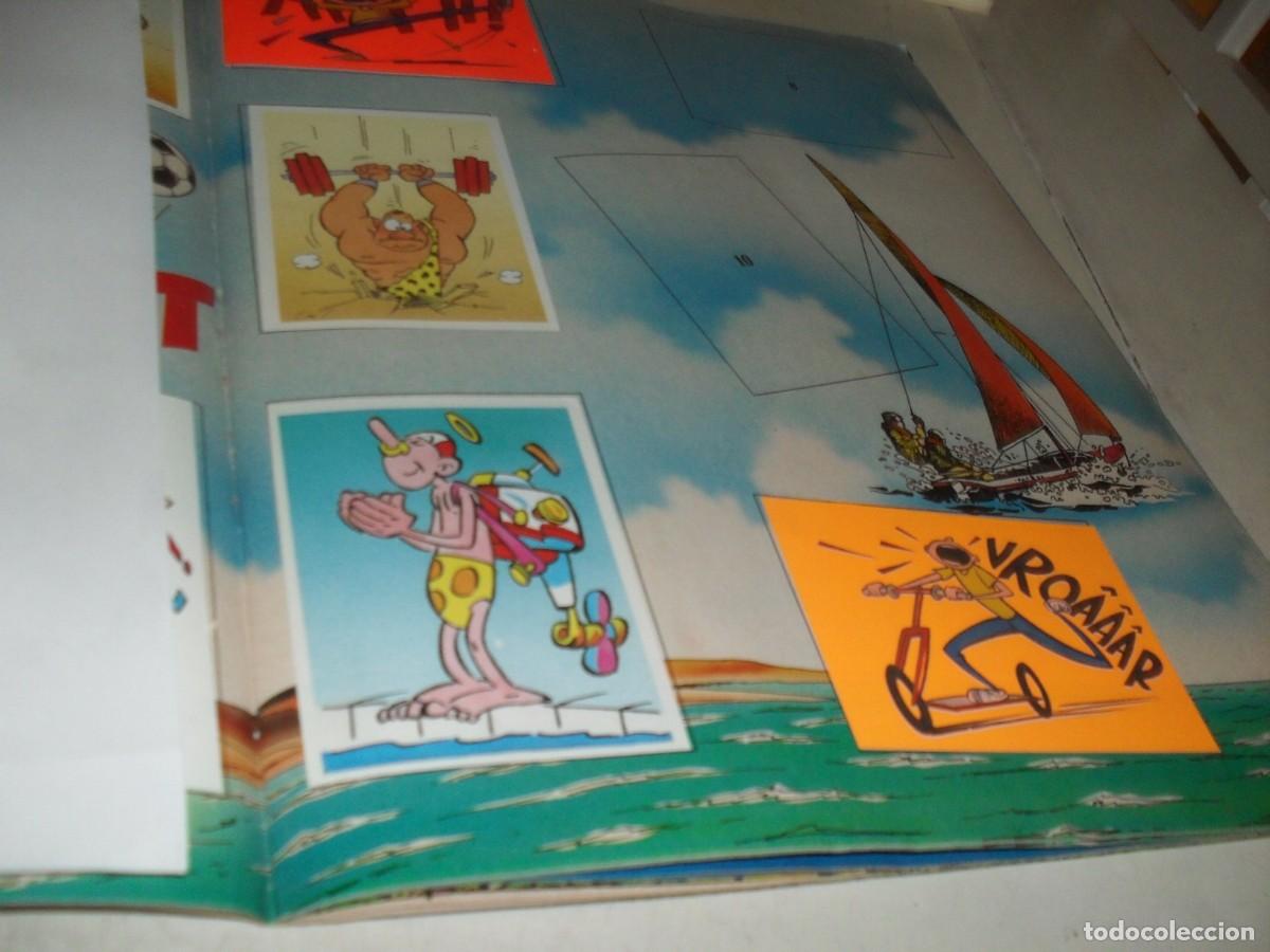 Coleccionismo cromos antiguos: LAMINA 3-4,CON 7 CROMOS,(LEASE)DEL ALBUM STICKER COLLECTION FLU-1,AUGE S.A.1990