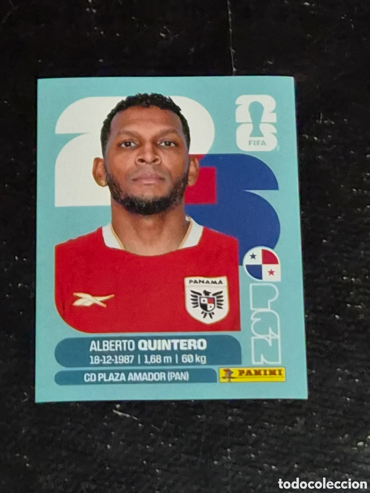 Coleccionismo cromos antiguos: PAN20 - QUINTERO, PANAM&Aacute; FIFA WORLD CUP 2026