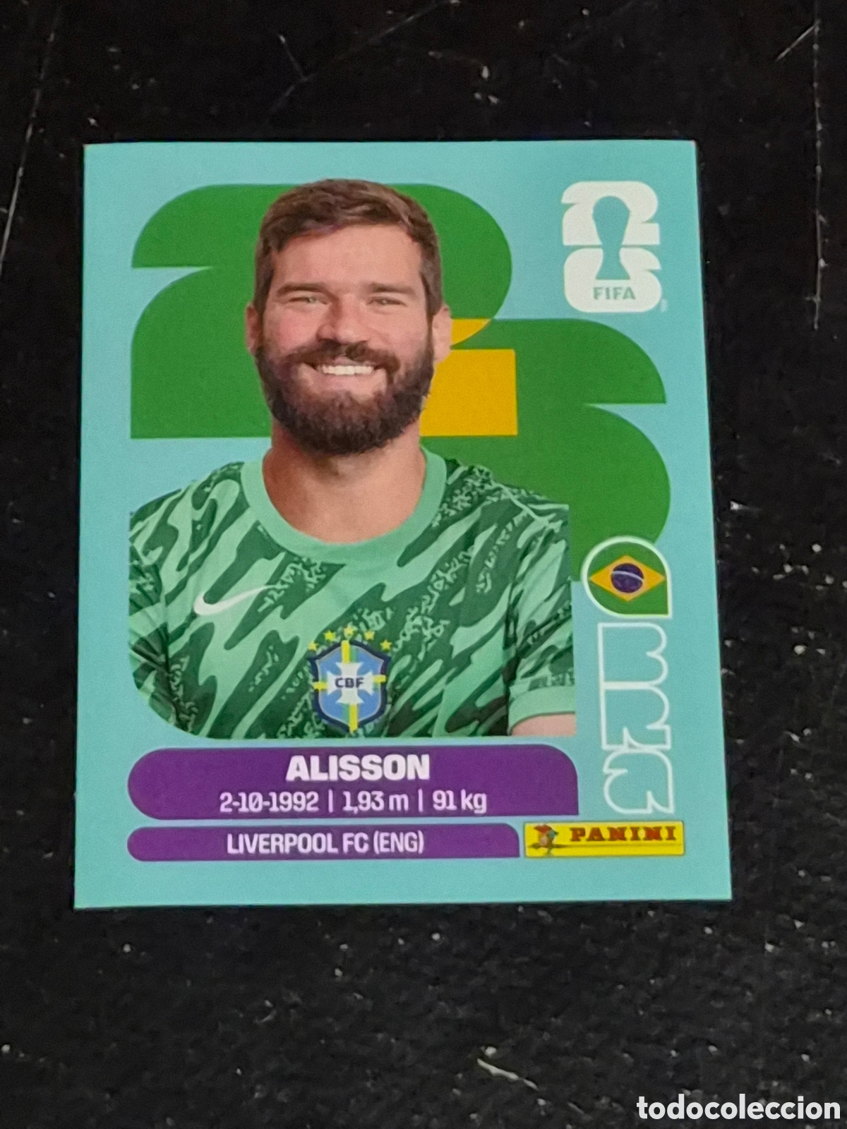 Coleccionismo cromos antiguos: BRA2 - ALISSON , BRASIL FIFA WORLD CUP 2026