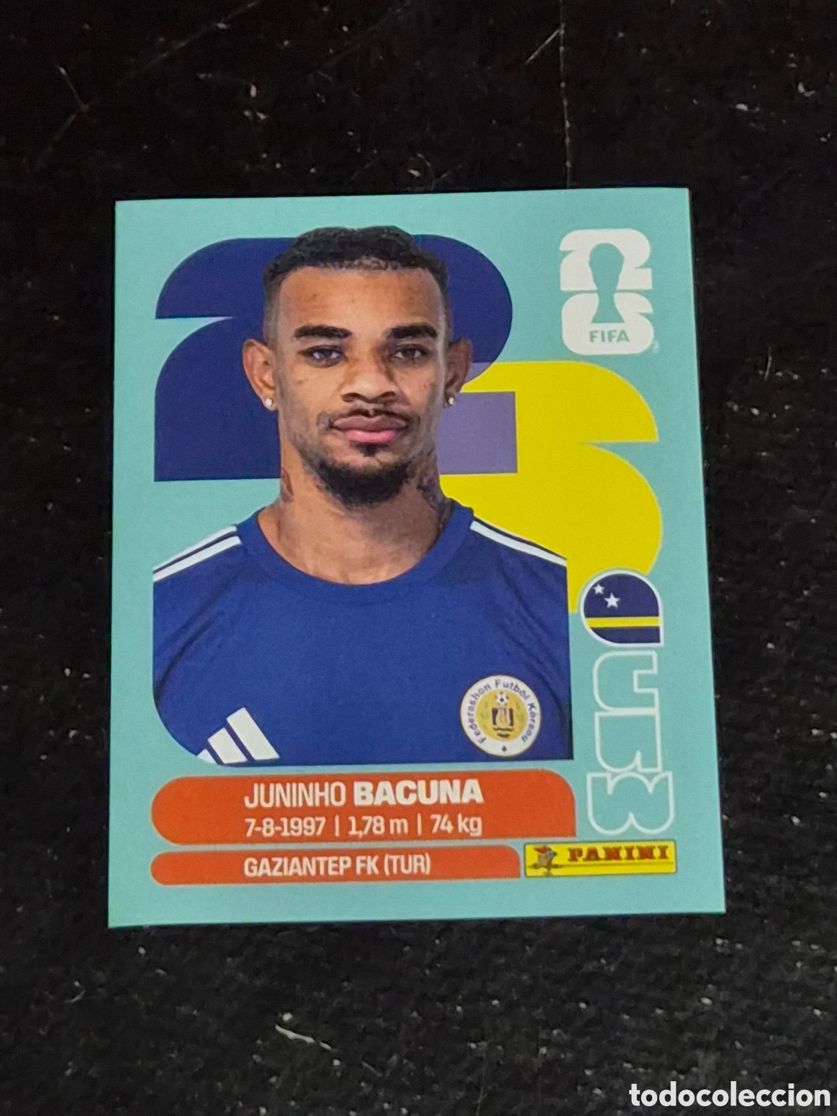 Coleccionismo cromos antiguos: CUW11 - BACUNA , CURACAO FIFA WORLD CUP 2026