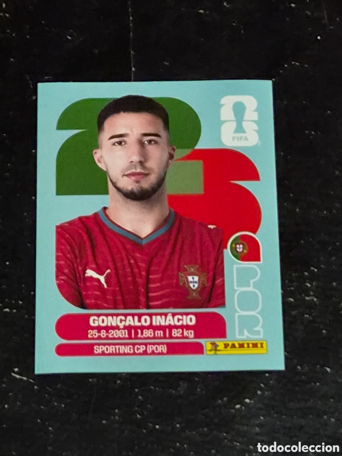 Coleccionismo cromos antiguos: POR8 - GON&Ccedil;ALO INACIO, PORTUGAL FIFA WORLD CUP 2026