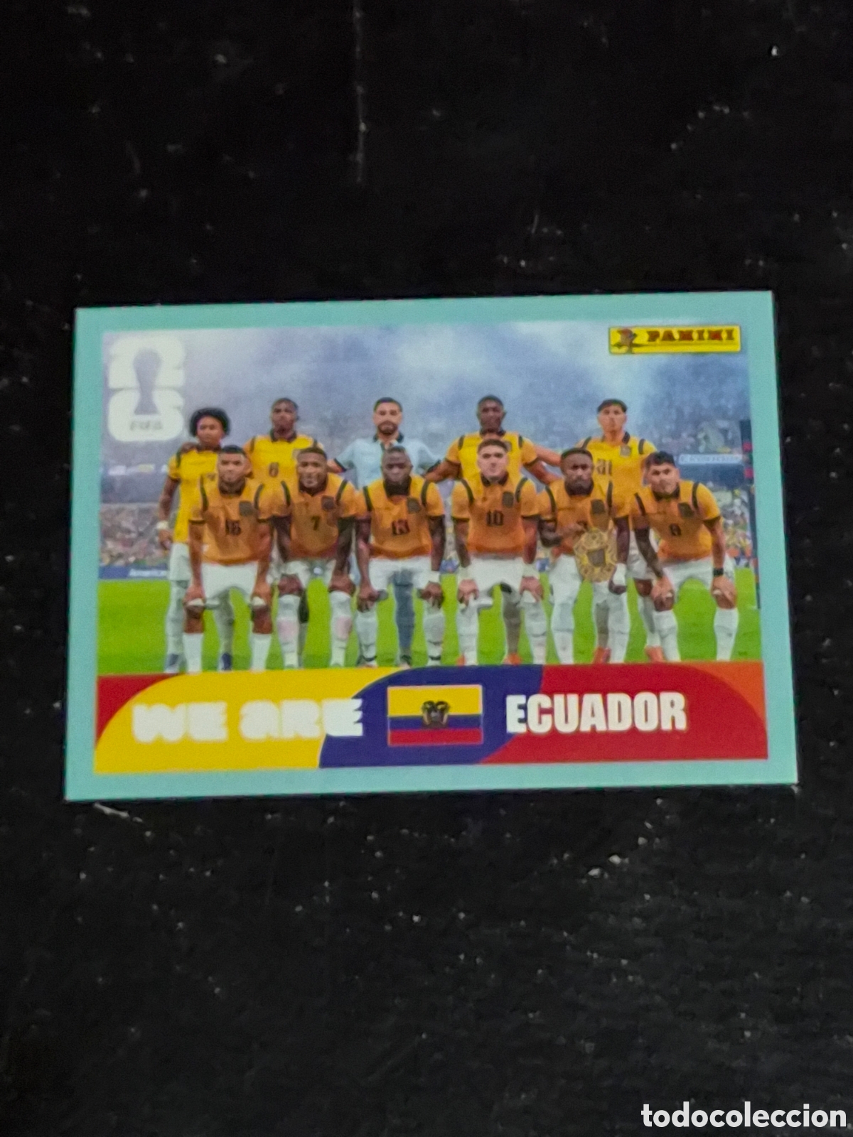 Coleccionismo cromos antiguos: ECU13 - ALINEACI&Oacute;N ECUADOR FIFA WORLD CUP 2026