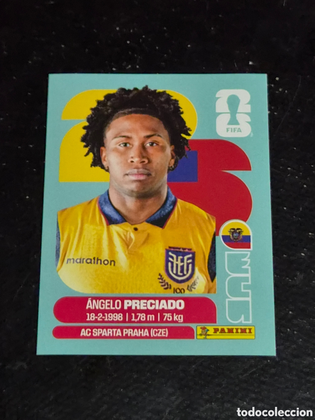 Collectionnisme Cartes &agrave; collectionner anciennes: ECU7 - PRECIADO, ECUADOR FIFA WORLD CUP 2026