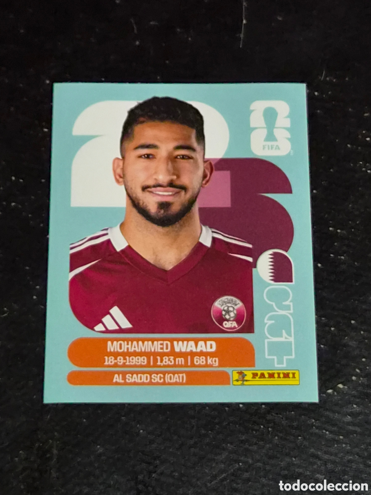 Coleccionismo cromos antiguos: QAT14 - WAAD , QATAR FIFA WORLD CUP 2026