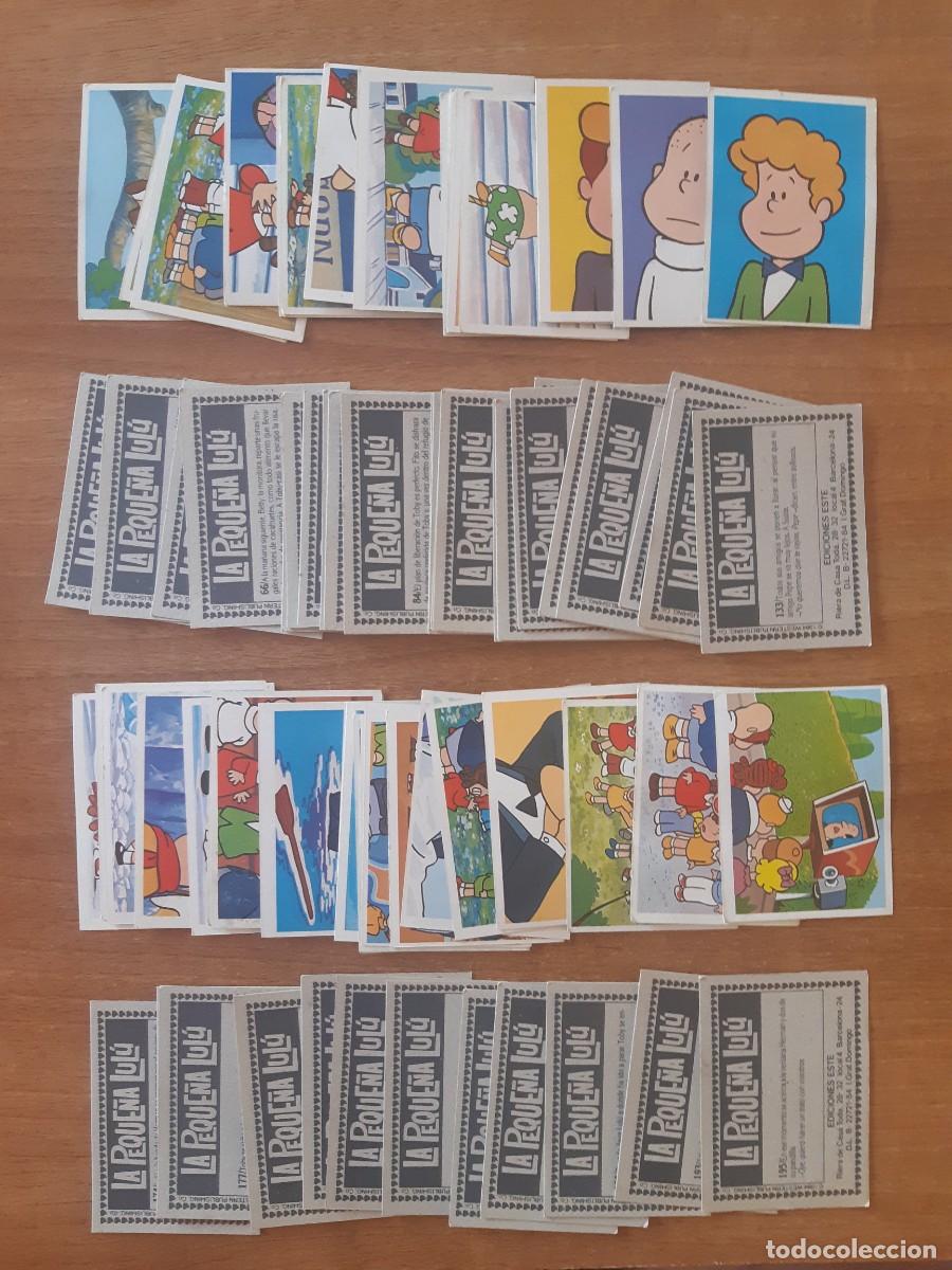 Coleccionismo cromos antiguos: LOTE 74 CROMOS DIFERENTES LA PEQUE&Ntilde;A LUL&Uacute; EDICIONES ESTE 1984. NUNCA PEGADOS, SIN PEGAR