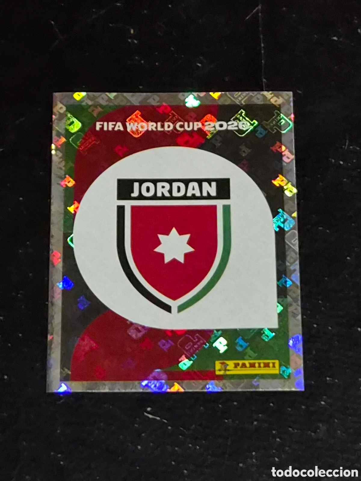 Coleccionismo cromos antiguos: JOR1 - ESCUDO JORDANIA FIFA WORLD CUP 2026