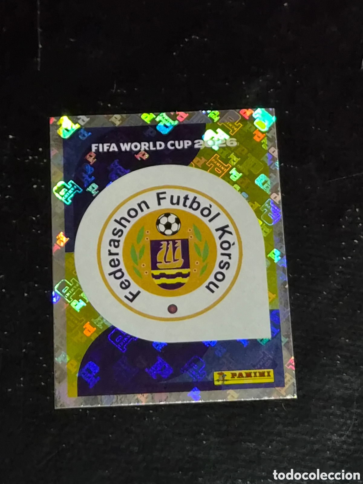 Coleccionismo cromos antiguos: CUW1 - ESCUDO CURACAO FIFA WORLD CUP 2026