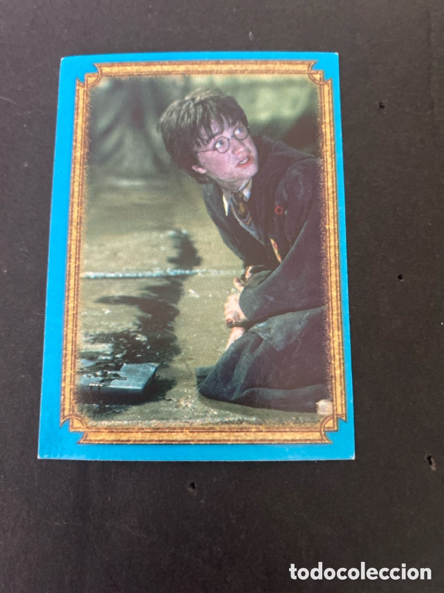 Collectable Antique Stickers: Cromo Harry Potter La c&aacute;mara secreta N* 206