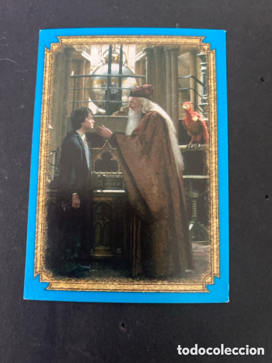 Collectable Antique Stickers: Cromo Harry Potter La c&aacute;mara secreta N* 213