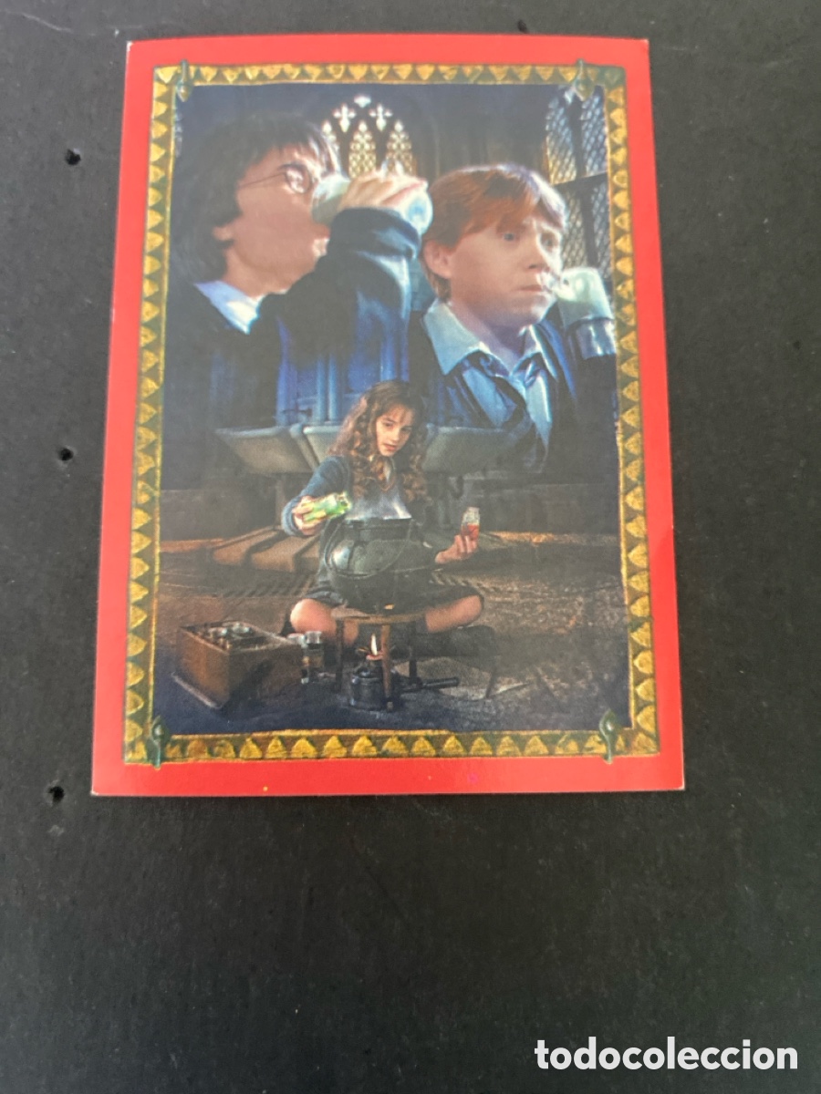 Coleccionismo cromos antiguos: Cromo Harry Potter La c&aacute;mara secreta N* H 34