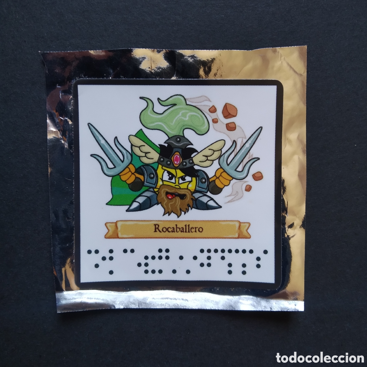 Coleccionismo cromos antiguos: CROMO - ROCABALLERO - GREFUHEROES (GREFU HEROES), DIARIO DE AVENTURAS - 2019 - GREFUSA