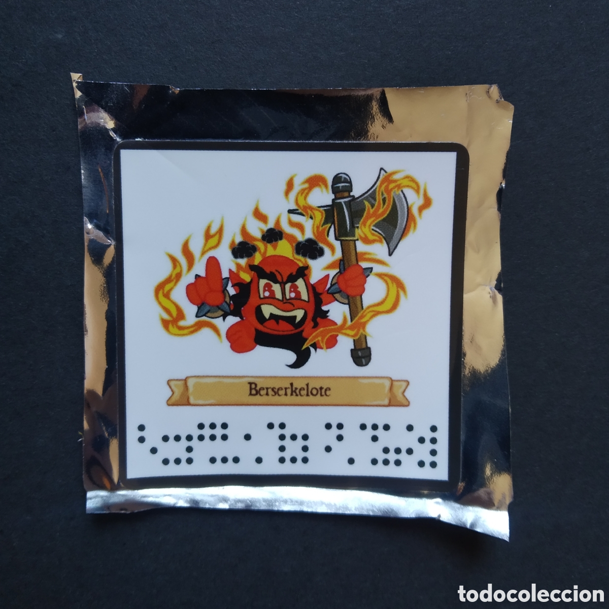 Coleccionismo cromos antiguos: CROMO - BERSERKELOTE - GREFUHEROES (GREFU HEROES), DIARIO DE AVENTURAS - 2019 - GREFUSA